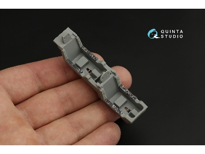 Dassault Mirage 2000-5b - 3d-printed & Coloured Interior Small Version (For Kinetic Kits) - zdjęcie 6