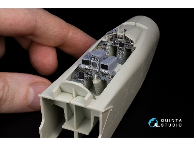 Panavia Tornado Ecr German Version - 3d-printed & Coloured Interior With 3d-printed Resin Parts (Small Version / For Revell Kits