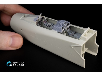 Panavia Tornado Ecr German Version - 3d-printed & Coloured Interior With 3d-printed Resin Parts (Small Version / For Revell Kits