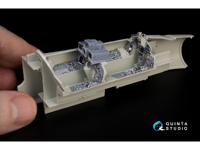 Panavia Tornado Ecr German Version - 3d-printed & Coloured Interior With 3d-printed Resin Parts (Small Version / For Revell Kits