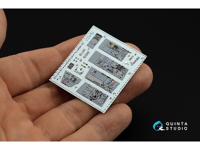 Panavia Tornado Ecr German Version - 3d-printed & Coloured Interior With 3d-printed Resin Parts (Small Version / For Revell Kits