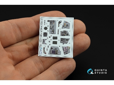 Panavia Tornado Ecr German Version - 3d-printed & Coloured Interior With 3d-printed Resin Parts (Small Version / For Revell Kits