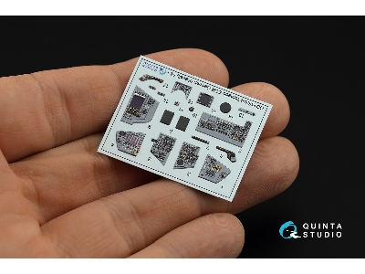 Panavia Tornado Ecr German Version - 3d-printed & Coloured Interior With 3d-printed Resin Parts (Small Version / For Revell Kits