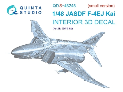 Mcdonnell Douglas F-4 Ej Kai - 3d-printed & Coloured Interior Small Version (For Zoukei Mura Kits) - zdjęcie 2