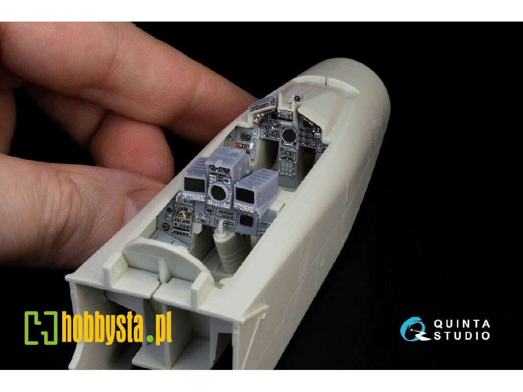 Panavia Tornado Gr.1 - 3d-printed & Coloured Interior With 3d-printed Resin Parts (Small Version / For Revell Kits) - zdjęcie 1