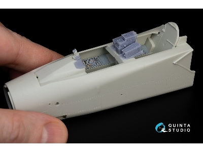 Panavia Tornado Gr.1 - 3d-printed & Coloured Interior With 3d-printed Resin Parts (Small Version / For Revell Kits) - zdjęcie 5