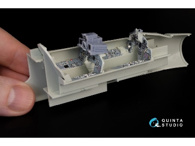 Panavia Tornado Gr.1 - 3d-printed & Coloured Interior With 3d-printed Resin Parts (Small Version / For Revell Kits) - zdjęcie 6