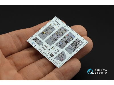 Panavia Tornado Gr.1 - 3d-printed & Coloured Interior With 3d-printed Resin Parts (Small Version / For Revell Kits) - zdjęcie 9