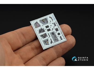 Panavia Tornado Gr.1 - 3d-printed & Coloured Interior With 3d-printed Resin Parts (Small Version / For Revell Kits) - zdjęcie 1