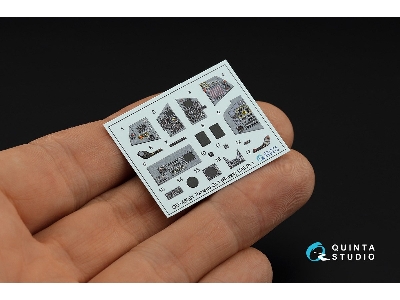 Panavia Tornado Gr.1 - 3d-printed & Coloured Interior With 3d-printed Resin Parts (Small Version / For Revell Kits) - zdjęcie 1