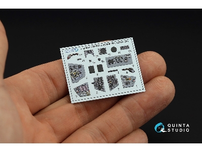 Panavia Tornado Gr.1 - 3d-printed & Coloured Interior With 3d-printed Resin Parts (Small Version / For Revell Kits) - zdjęcie 1
