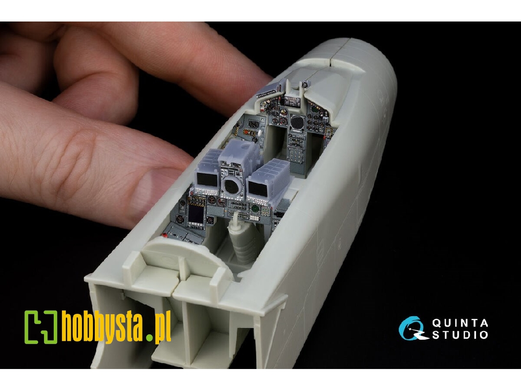 Panavia Tornado Ids Italian Version - 3d-printed & Coloured Interior With 3d-printed Resin Parts (Small Version / For Revell Kit Panavia Tornado Ids Italian Version - 3d-printed & Coloured Interior With 3d-printed Resin Parts (Small Version / For Revell Kit