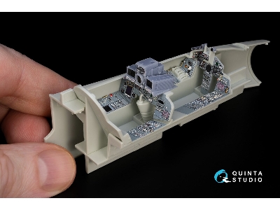 Panavia Tornado Ids Italian Version - 3d-printed & Coloured Interior With 3d-printed Resin Parts (Small Version / For Revell Kit