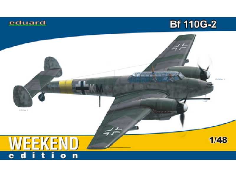 Bf 110G-2 1/48 - samolot - zdjęcie 1 Bf 110G-2 1/48 - samolot - zdjęcie 1