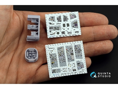 Panavia Tornado Ids Italian Version - 3d-printed & Coloured Interior With 3d-printed Resin Parts (Small Version / For Revell Kit