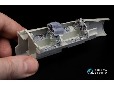 Panavia Tornado Gr.4 - 3d-printed & Coloured Interior With 3d-printed Resin Parts (Small Version / For Revell Kits) - zdjęcie 5