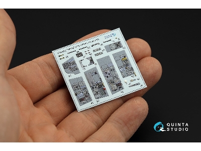 Panavia Tornado Gr.4 - 3d-printed & Coloured Interior With 3d-printed Resin Parts (Small Version / For Revell Kits) - zdjęcie 1