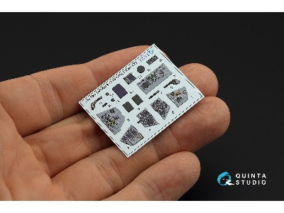 Panavia Tornado Gr.4 - 3d-printed & Coloured Interior With 3d-printed Resin Parts (Small Version / For Revell Kits) - zdjęcie 1