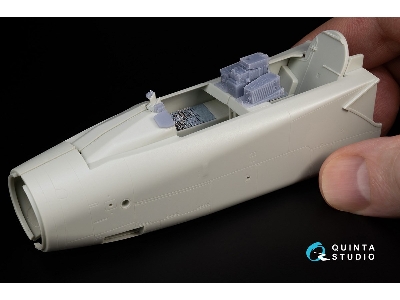 Panavia Tornado Ecr Italian Version - 3d-printed & Coloured Interior With 3d-printed Resin Parts (Small Version / For Revell Kit