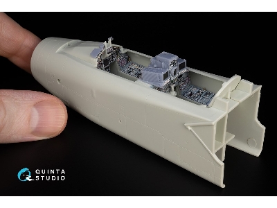 Panavia Tornado Ecr Italian Version - 3d-printed & Coloured Interior With 3d-printed Resin Parts (Small Version / For Revell Kit