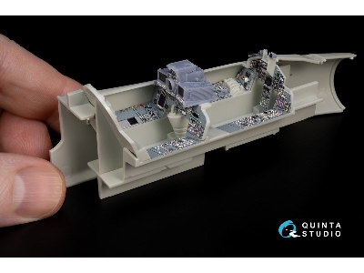 Panavia Tornado Ecr Italian Version - 3d-printed & Coloured Interior With 3d-printed Resin Parts (Small Version / For Revell Kit