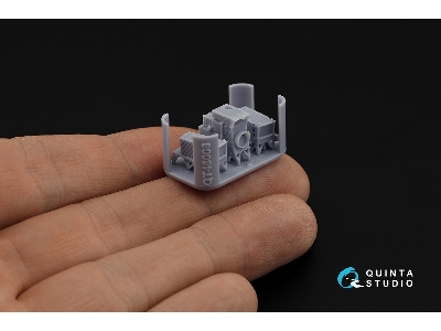 Panavia Tornado Ecr Italian Version - 3d-printed & Coloured Interior With 3d-printed Resin Parts (Small Version / For Revell Kit