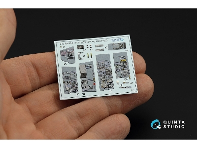Panavia Tornado Ecr Italian Version - 3d-printed & Coloured Interior With 3d-printed Resin Parts (Small Version / For Revell Kit