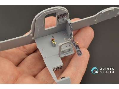 Heinkel He 111 H-3 / H-6 - 3d-printed & Coloured Interior Small Version (For Icm Kits) - zdjęcie 4
