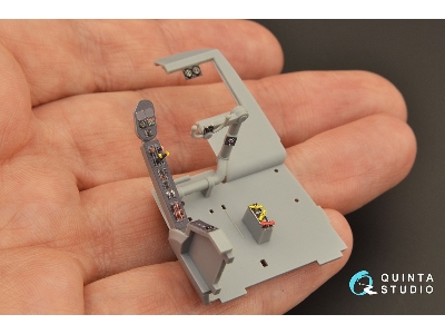 Heinkel He 111 H-3 / H-6 - 3d-printed & Coloured Interior Small Version (For Icm Kits) - zdjęcie 5