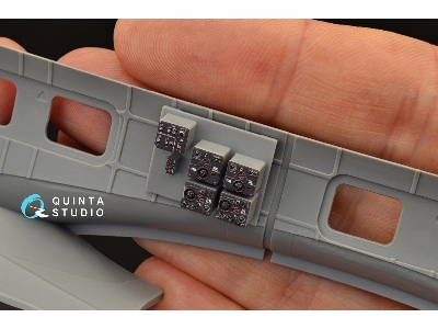Heinkel He 111 H-3 / H-6 - 3d-printed & Coloured Interior Small Version (For Icm Kits) - zdjęcie 9