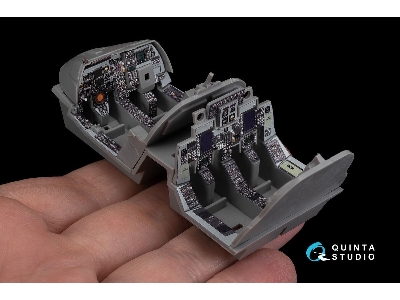 Grumman Ea-6 B Prowler (Icap Ii) - 3d-printed & Coloured Interior Small Version (For Kinetic Kits) - zdjęcie 1