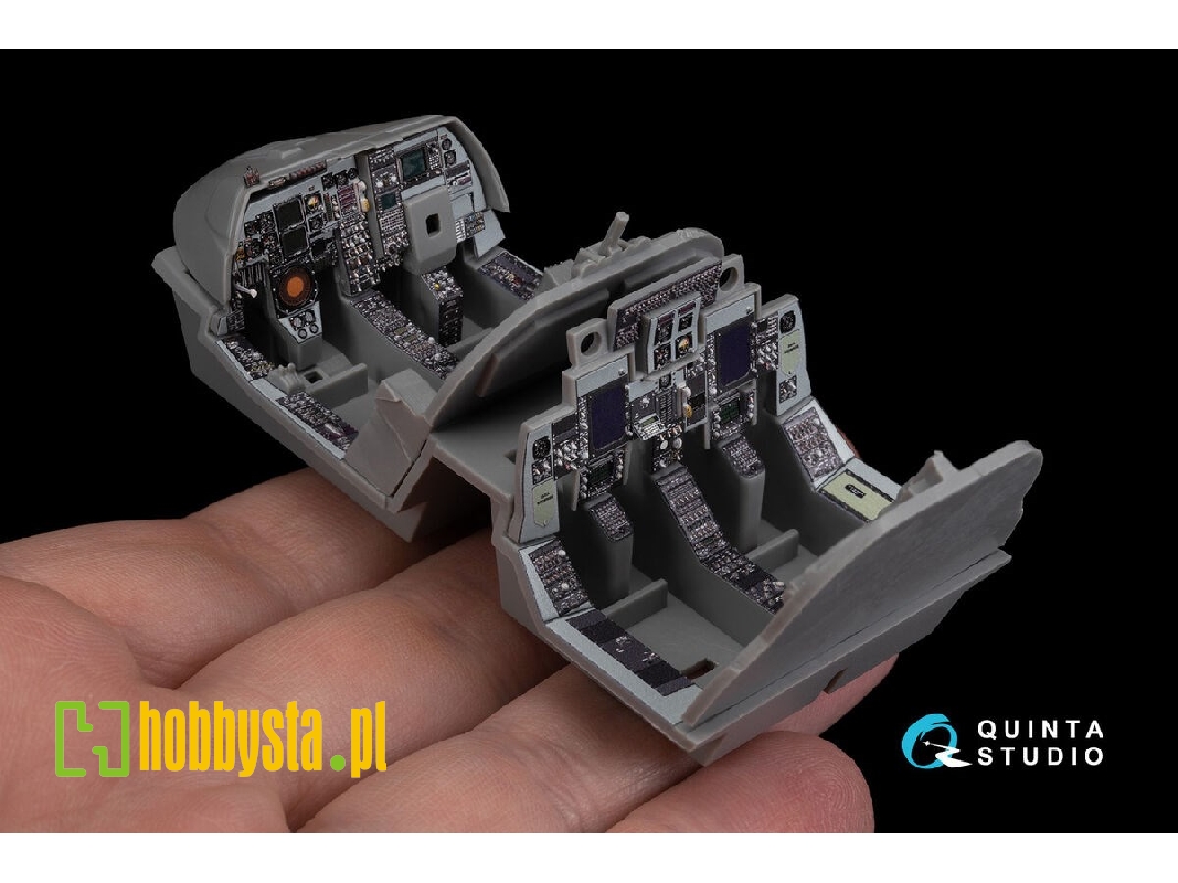 Grumman Ea-6 B Prowler (Icap Ii) - 3d-printed & Coloured Interior Small Version (For Kinetic Kits) - zdjęcie 1 Grumman Ea-6 B Prowler (Icap Ii) - 3d-printed & Coloured Interior Small Version (For Kinetic Kits) - zdjęcie 1