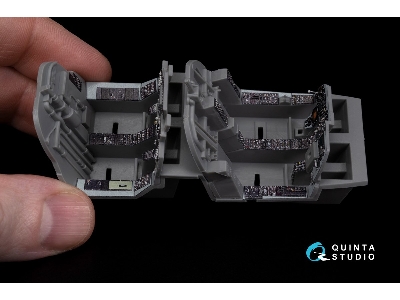 Grumman Ea-6 B Prowler (Icap Ii) - 3d-printed & Coloured Interior Small Version (For Kinetic Kits) - zdjęcie 4