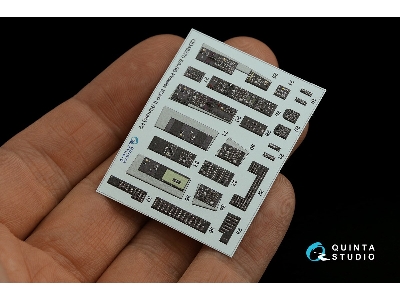 Grumman Ea-6 B Prowler (Icap Ii) - 3d-printed & Coloured Interior Small Version (For Kinetic Kits) - zdjęcie 8