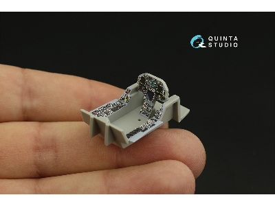 Mcdonnell Douglas F/A-18 C Hornet (Early) - 3d-printed & Coloured Interior Small Version (For Hobby Boss Kits) - zdjęcie 6
