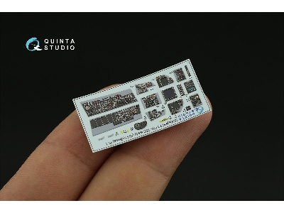 Mcdonnell Douglas F/A-18 C Hornet (Early) - 3d-printed & Coloured Interior Small Version (For Hobby Boss Kits) - zdjęcie 9
