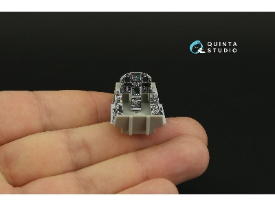 Mcdonnell Douglas F/A-18 C Hornet (Late) - 3d-printed & Coloured Interior Small Version (For Hobby Boss Kits) - zdjęcie 1