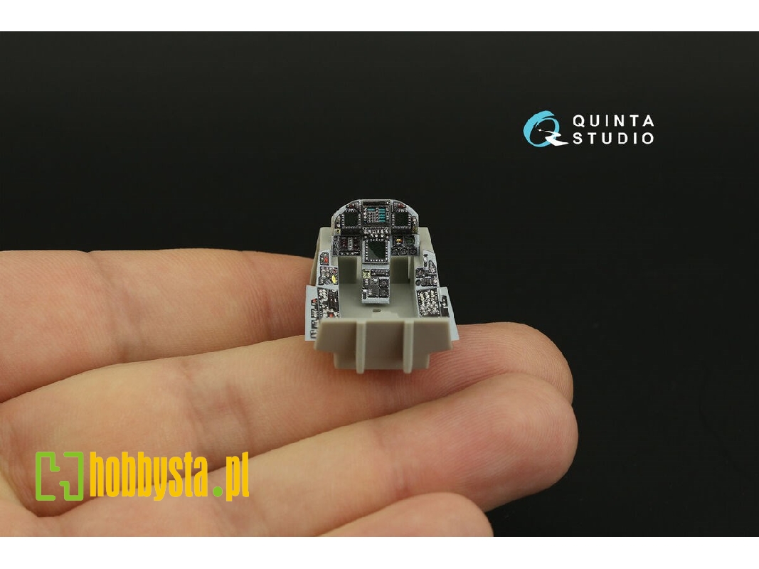 Mcdonnell Douglas F/A-18 C Hornet (Late) - 3d-printed & Coloured Interior Small Version (For Hobby Boss Kits) - zdjęcie 1