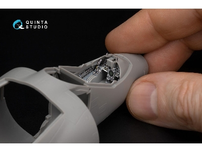 Av-8 A Early - 3d-printed & Coloured Interior Small Version (For Kinetic Kits) - zdjęcie 1