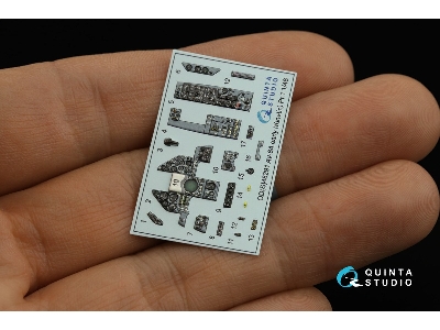 Av-8 A Early - 3d-printed & Coloured Interior Small Version (For Kinetic Kits) - zdjęcie 8