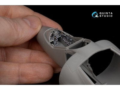 Av-8 A Late - 3d-printed & Coloured Interior Small Version (For Kinetic Kits) - zdjęcie 1