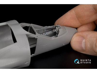 Av-8 A Late - 3d-printed & Coloured Interior Small Version (For Kinetic Kits) - zdjęcie 8