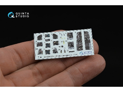 Mcdonnell Douglas F/A-18 C Hornet (Late) - 3d-printed & Coloured Interior Small Version (For Hasegawa Kits) - zdjęcie 5