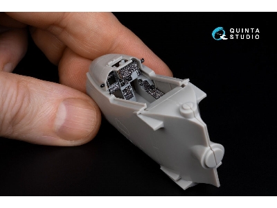 Mcdonnell Douglas Av-8 B Early - 3d-printed & Coloured Interior Small Version (For Hasegawa Kits) - zdjęcie 1