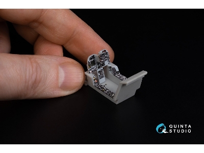 Mcdonnell Douglas Av-8 B Early - 3d-printed & Coloured Interior Small Version (For Hasegawa Kits) - zdjęcie 6