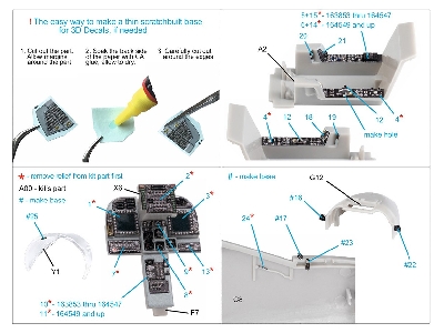 Mcdonnell Douglas Av-8 B Late - 3d-printed & Coloured Interior Small Version (For Hasegawa Kits) - zdjęcie 3