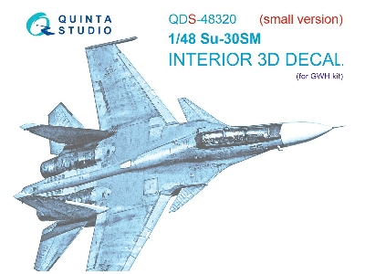 Sukhoi Su-30 Sm - 3d-printed & Coloured Interior Small Version (For Gwh Kits) - zdjęcie 2