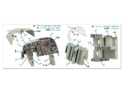 Grumman A-6 E - 3d-printed & Coloured Interior Small Version (For Kinetic Kits) - zdjęcie 3