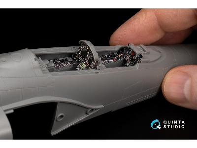 Mcdonnell Douglas F-4 G Phantom (Early) - 3d-printed & Coloured Interior Small Version (For Meng Kits) - zdjęcie 4
