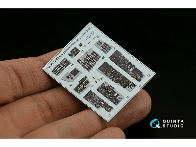 Mcdonnell Douglas F-4 G Phantom (Early) - 3d-printed & Coloured Interior Small Version (For Meng Kits) - zdjęcie 12
